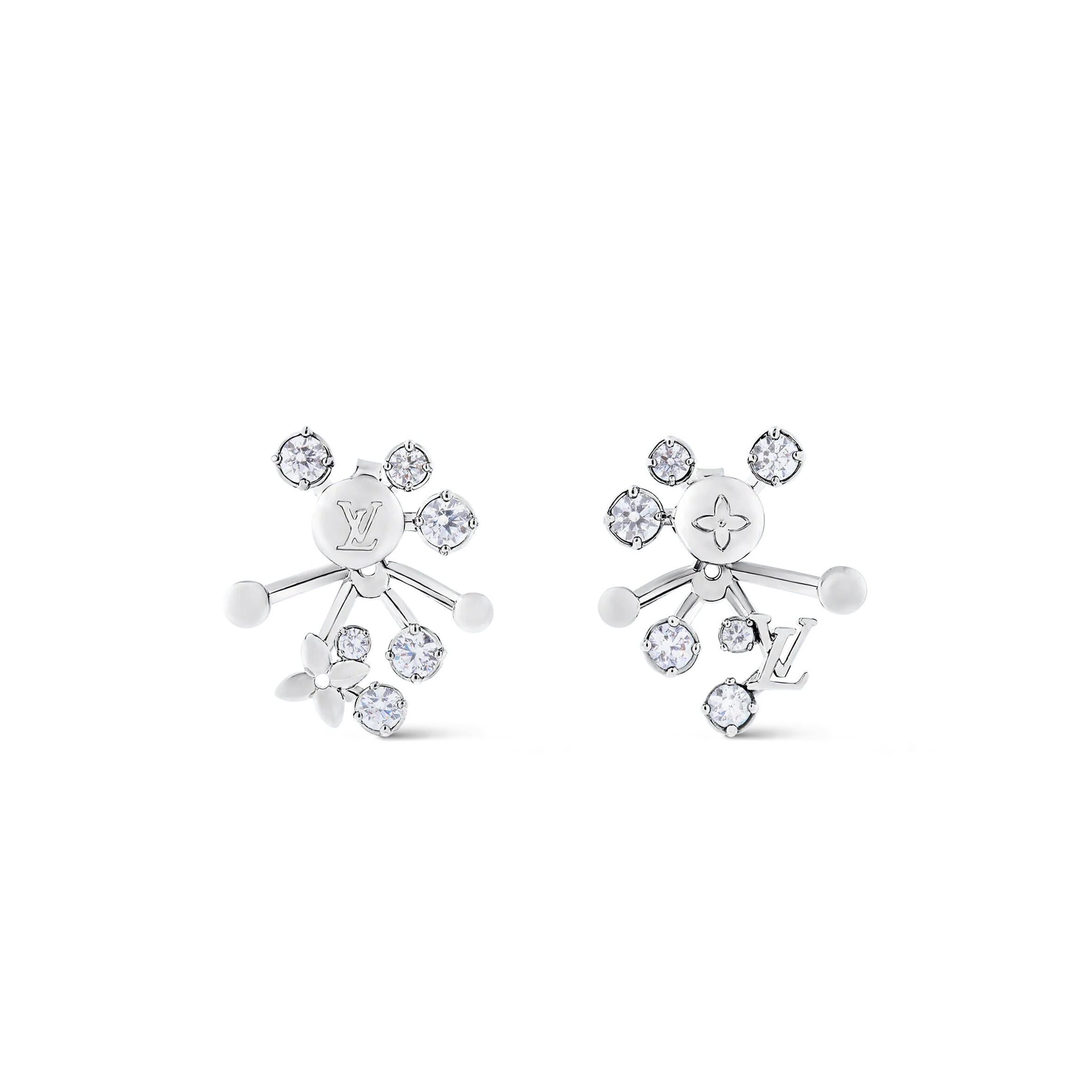 LOUIS VUITTON LV CONSTELLATION EARRINGS M01896